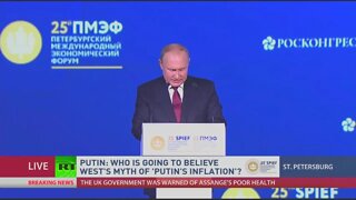 Putin: "No One With A Brain Believes 'Putin's Inflation'"- Inside Russia Report