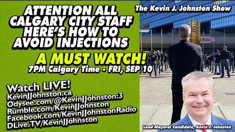 The Kevin J. Joonston Show How To Avoid The Jab