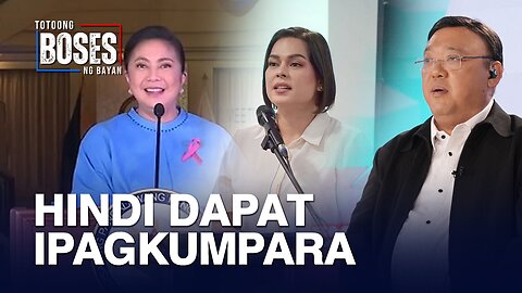 Hind dapat ipagkumpara si VP Sara Duterte kay Former VP Leni Robredo —Atty. Roque