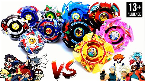 FINAL BATTLE: BLADEBREAKERS vs BEGA LEAGUE -TEAM World Champion 2004 |God Beyblade G-Rev!BBAチームvs ベガ