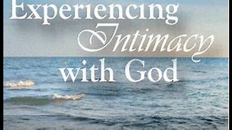 2022-11-20 Engaging God Intimately