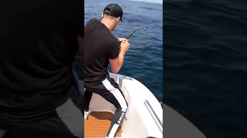 Fighting two Giant Bluefin Tuna’s with standup gear!