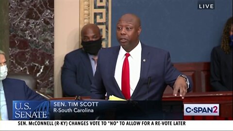Sen. Scott: Democrats Did Not Reject “What Is Being Offered” But “Who Is Offering It”