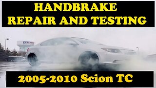 How to replace drum brakes (Emergency Brake, Handbrake, E-brake) on a 2005-2010 Scion TC.