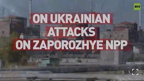 TERROR: KIEV DRONE STRIKES on the Zaporozhye nuclear power plant, the largest in Europe