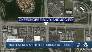 Teen bicyclist struck, killed by truck