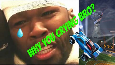 How 50 Cent RUINED Rocket League in 19 Seconds (TERRIFYING)