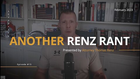 Tom Renz | Are We at War?