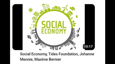 Social Economy, Tides Foundation, Johanne Mennie, Maxime Bernier