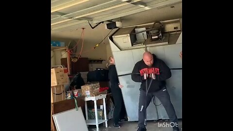 Moving a commercial fridge