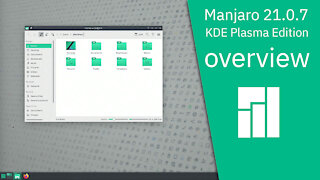 Linux overview | Manjaro 21.0.7 KDE Plasma Edition