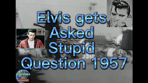 Elvis Presley asked stupid Questions 1960