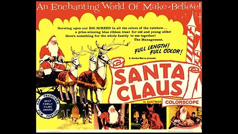 Santa Claus (Versus the devil) (1959) with Feature Length Audio Commentary by Mark Rivera.