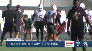 Canes' locals ready for season