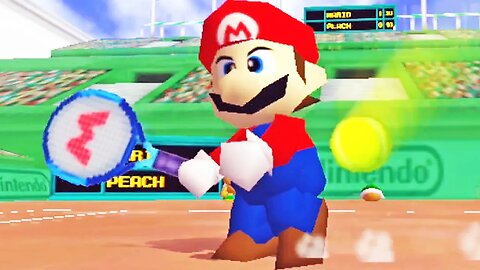 Mario Tennis Nintendo 64: Primeira Gameplay
