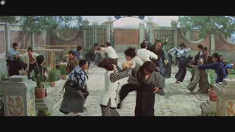 『0086』 The attack of the Bushido school on the school of Chinese masters. @ 【Fist of Fury, 1972】