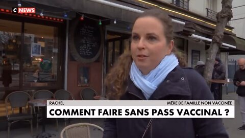 CNEWS - La vie sans pass : "Je ne veux pas d'un monde QR codé, je perdrai mon travail s'il le faut"!