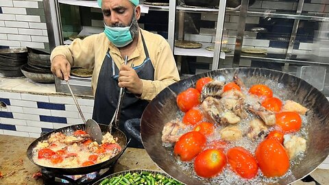 Charsi Chicken & Mutton Karahi - Street Food Of Peshawar | Namkeen Karahi | University Road Peshawar