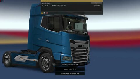 NICE x PORTO - EXPERIMENTANDO MOVIMENTO DE CABEÇA COM WEB CAM - MULTIPLAYER TRUCKERSMP - ETS 2 1.41