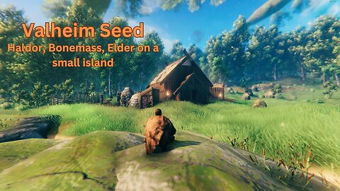 Valheim Seed - Maypole, Bonemass, Elder, Haldor on one island - tLnHbCIpck