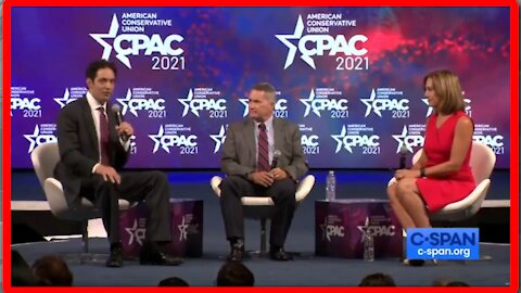 CPAC Crowd Applauds a Comment About the u.s. Failing to Reach a 90% Vaccination Rate - 2384