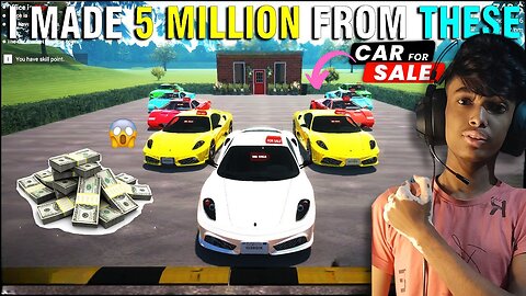 😲I Bought Super Car For $99M 🤑| Car For Sale Simulator Pc Live Gameplay 😎