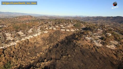 Santa Rosa Fires (2017) - Houses GONE, Trees STAND firm