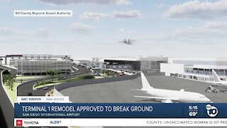 Terminal 1 remodel approved to break ground