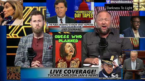 3/8/2023 FULL LATE NIGHT BROADCAST: Alex Jones Provides Live Coverage Of Tucker Carlson’s Next Jan. 6 Exposé