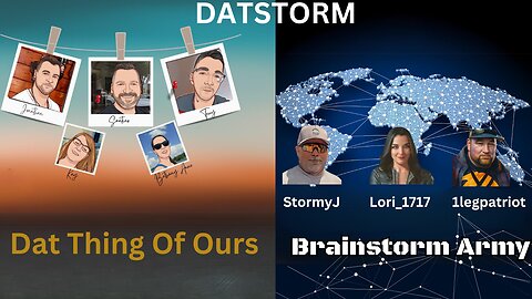Brainstorm simulcast with DatThingOfOurs: Datstorm 1-31-2024
