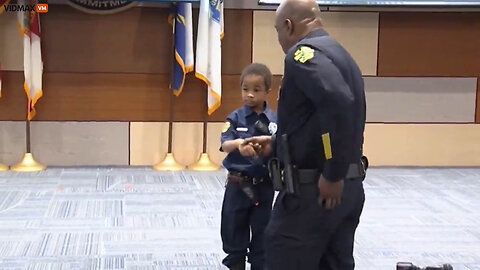4-Year-Old With End-Stage Kidney Disease Gets His Wish And Becomes An Orlando Police Officer