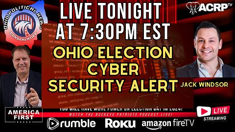 Ohio election Cyber Security Alert!