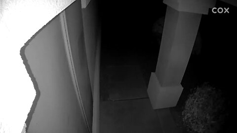 My door cam recorded a GHOST?