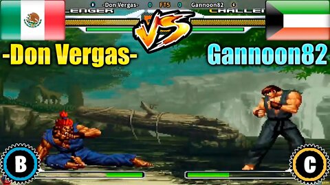 SNK vs. Capcom: SVC Chaos Super Plus (-Don Vergas- Vs. Gannoon82) [Mexico Vs. Kuwait]