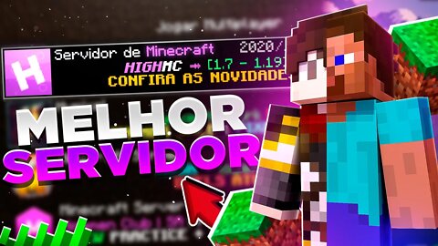 MELHOR SERVER BEDWARS 1.8 MINECRAFT PIRATA e ORIGINAL BRASIL