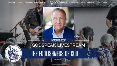 Pastor Rob McCoy | The Foolishness of God | Liberty Station Faith Friday