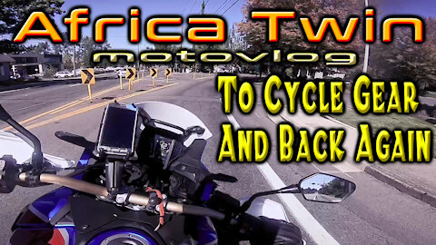 To Cycle Gear And Back - pt 1 - Metric System Rebuked - Africa Twin motovlog - Givi Trekker Outback