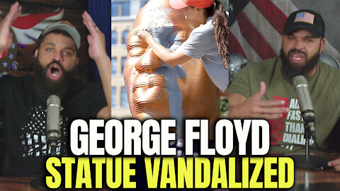 George Floyd Statue Vandalized