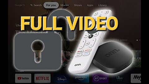 Full Video ONN Google TV Box Jailbreak 2023