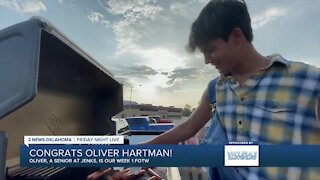Oliver Hartman named Week 1 Super Fan of the Week