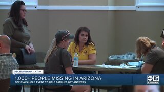 Phoenix PD hosts event to help families of missing people get answers