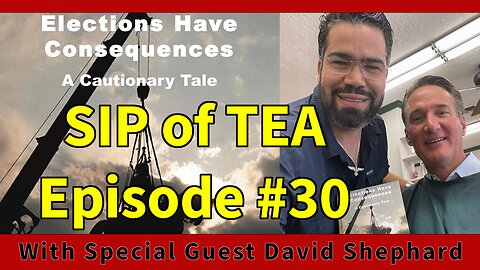 Sip of Tea #30 - Interview with author David Shephard