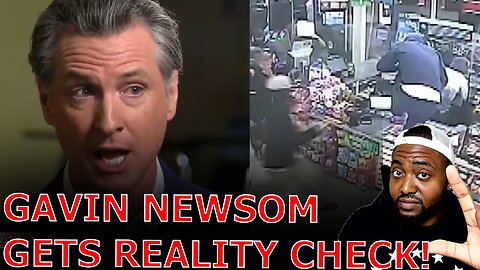 Gavin Newsom SHOCKED After Getting BLAMED To His FACE For Shoplifting Epidemic By Target Employee!