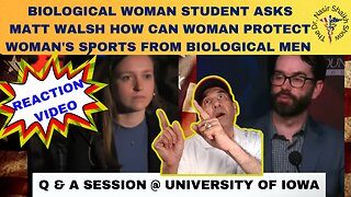 MATT WALSH Gives Advice 2 Women: How 2 Fight Back Against Biological Men Competing in Women's Sports