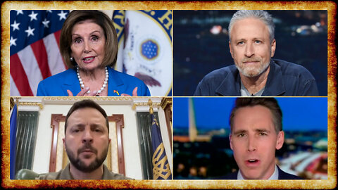 Pelosi OUT, Stewart on Chappelle, Hawley TRASHES GOP Establishment, Ukraine Missile Mystery