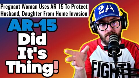 Pregnant Mom Uses AR-15 To Save The Day! | The Right To Self-Defense | #2A #gun