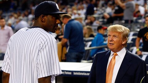 Trump makes free throw in ONE try - pro NBA players stunned