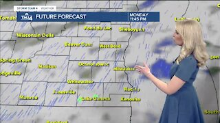 Monday night weather: Overnight clouds and a few sprinkles possible