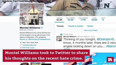 Montel Williams on FB Hate Crime | Rare News