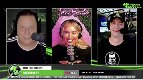 TheRealToriaBrooke on the MG Show with IntheMatrixxx and Shady Grooove